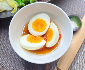 Rau Củ Luộc Chấm Trứng